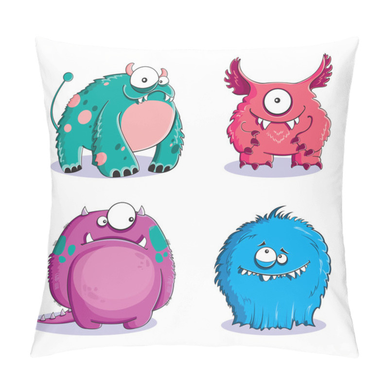 Personality  Monsters Pillow Covers