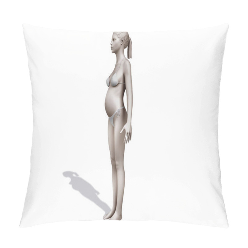 Personality  3d Human Model. Pictures Of Human Reference For 3d Modeling. Man And Woman Anatomy Reference 3d Model. The Human Body Isolated On White Background. Human Anatomy Graphic Drawing Pillow Covers