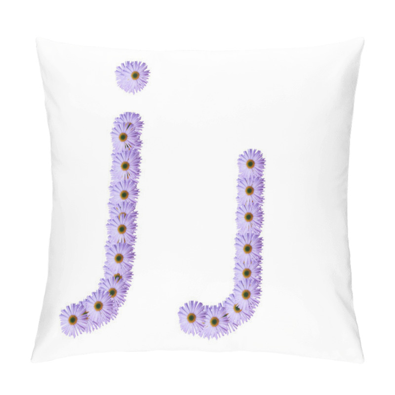 Personality  Flower Alphabet Pillow Covers