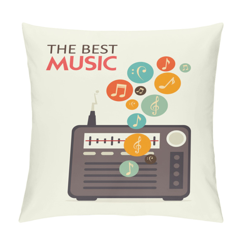 Personality  The Music Pillow Covers