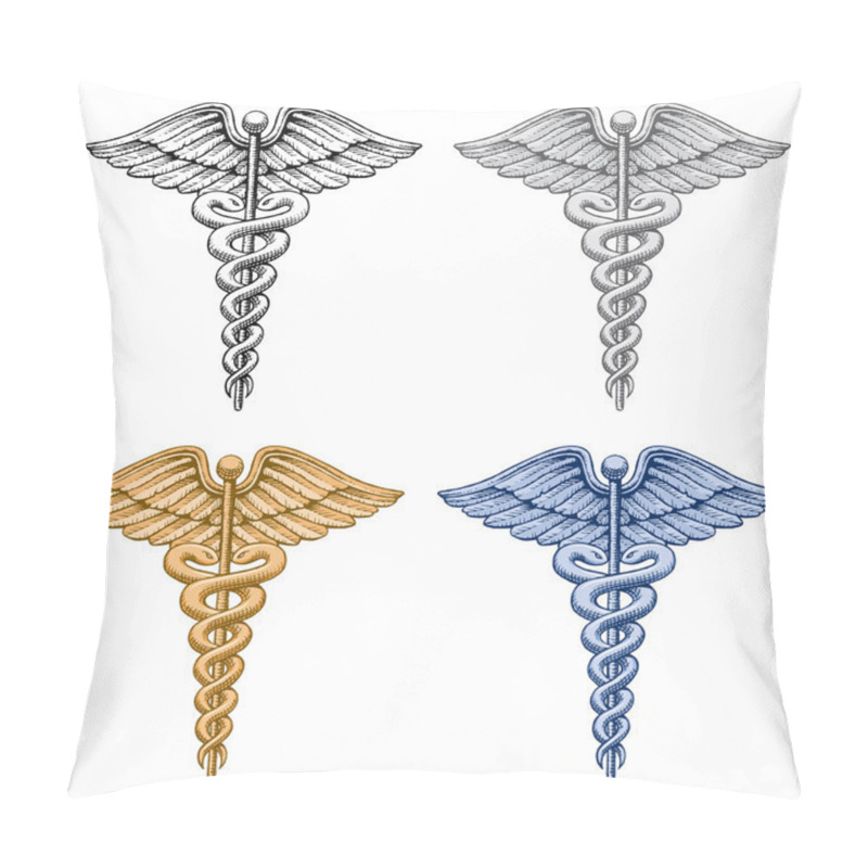 Personality  Caduceus Medical Symbol Pillow Covers