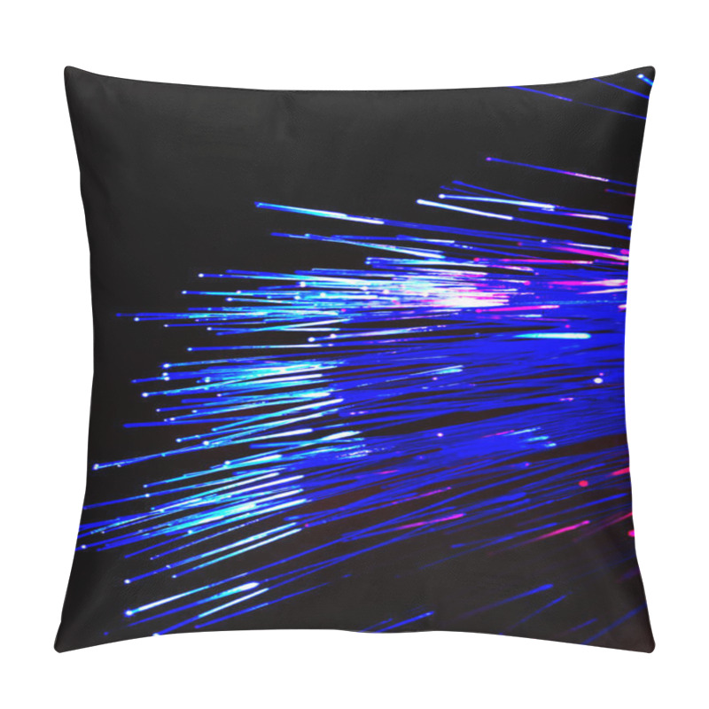 Personality  Fiber Optics Background Pillow Covers