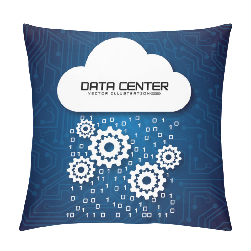 Personality  Data Center  Pillow Covers