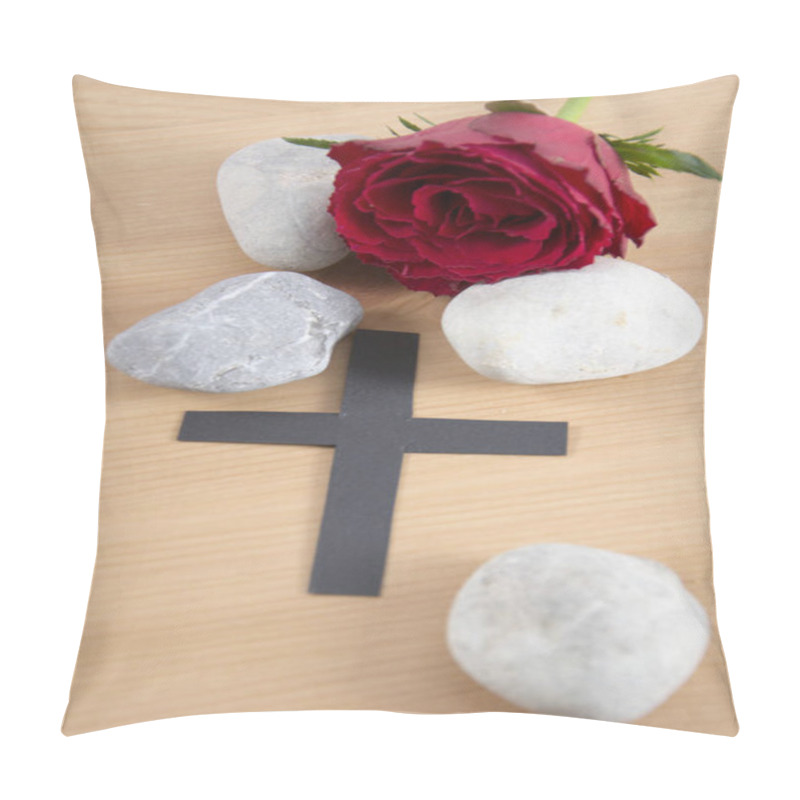 Personality  A Nice  Funeral Card Pillow Covers