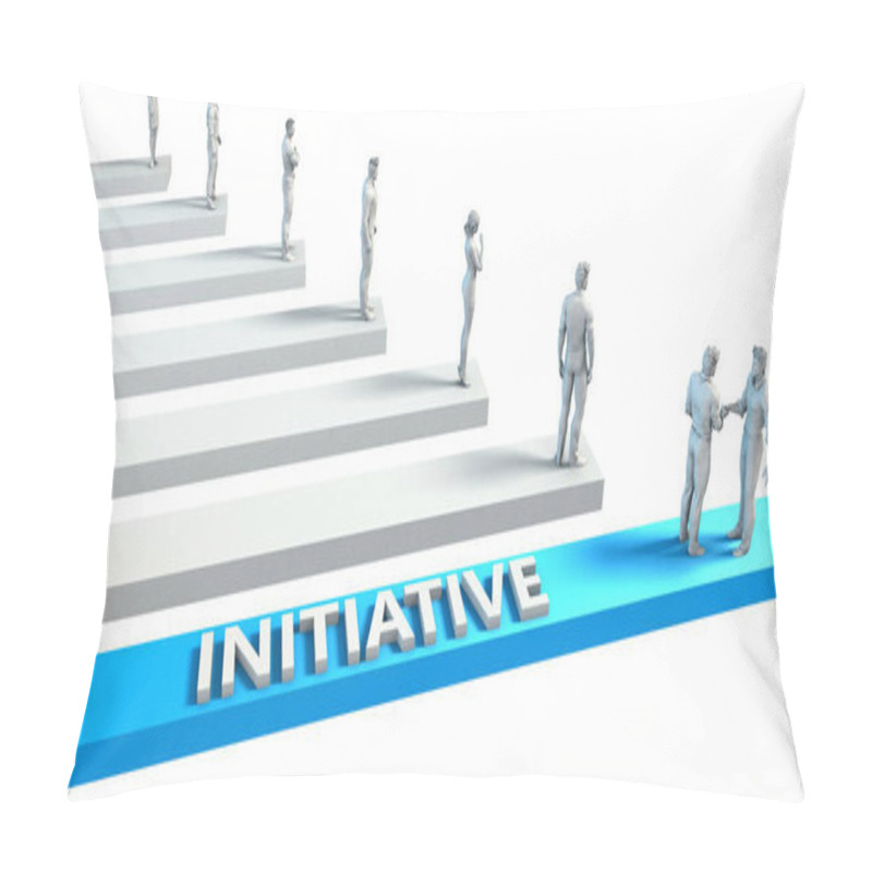 Personality  Initiative Concept Art Pillow Covers