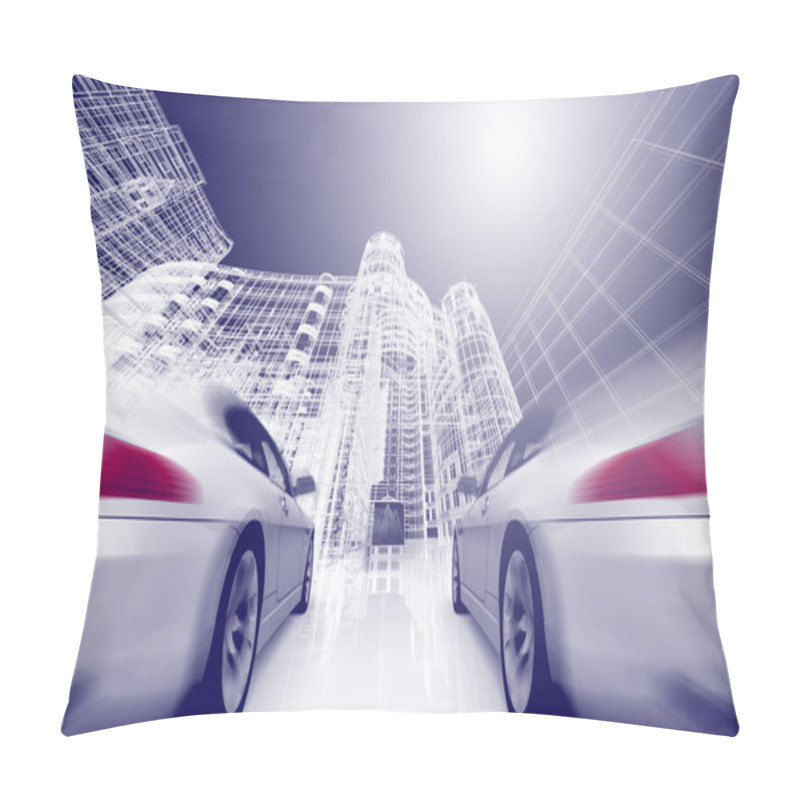 Personality  Sport Car Pillow Covers