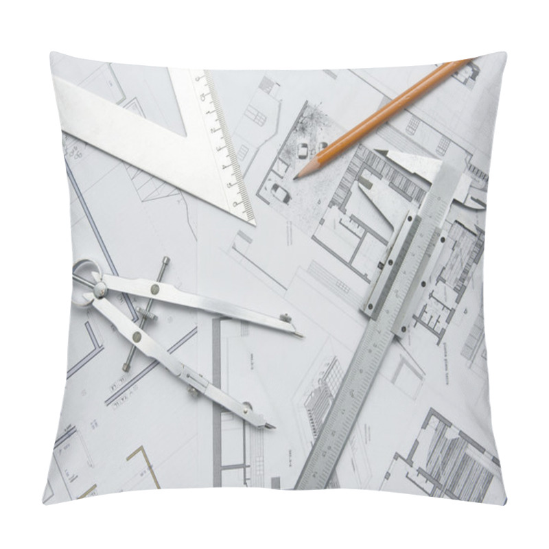 Personality  Architecure Planning Pillow Covers