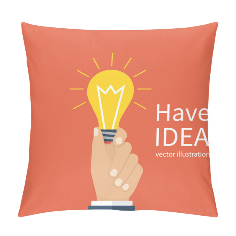 Personality  Have An Idea Concept Pillow Covers