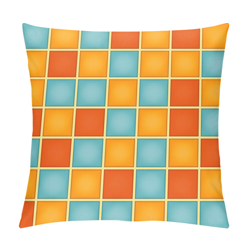 Personality  Geometrical Square Pattern Pillow Covers