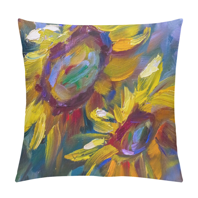 Personality  Painting Still Life Oil Painting Texture,  Impressionism Art Pillow Covers