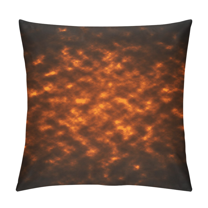 Personality  Abstract Background With Magic Cloud Flame Pillow Covers