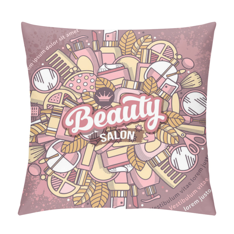 Personality  Cosmetics Design Template Pillow Covers