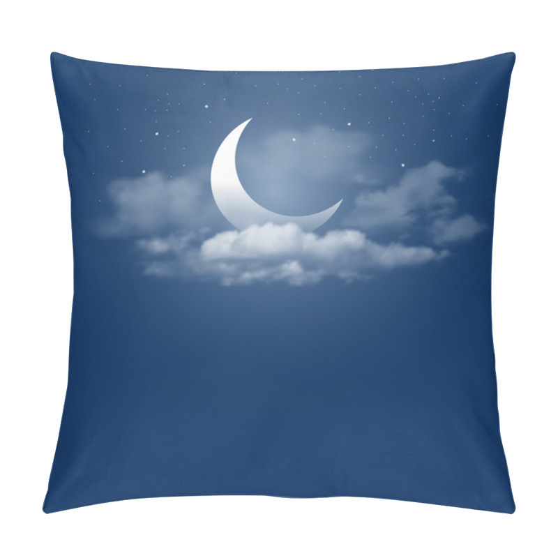 Personality  Moonlight Night Background Pillow Covers