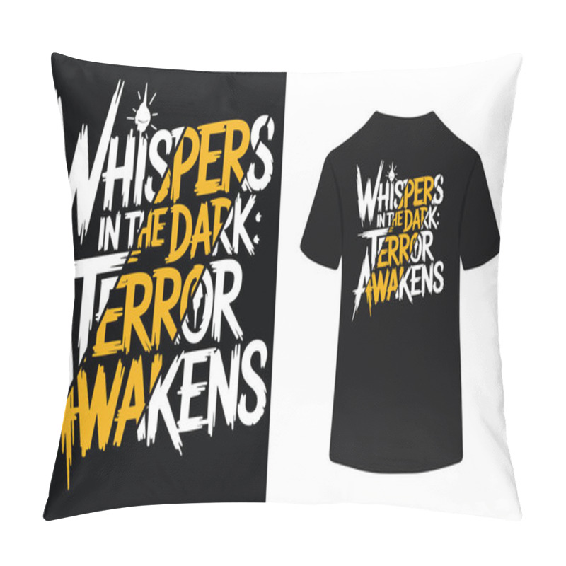 Personality  WHISPERS IN THE DARK TERROR AWAKENS Pillow Covers