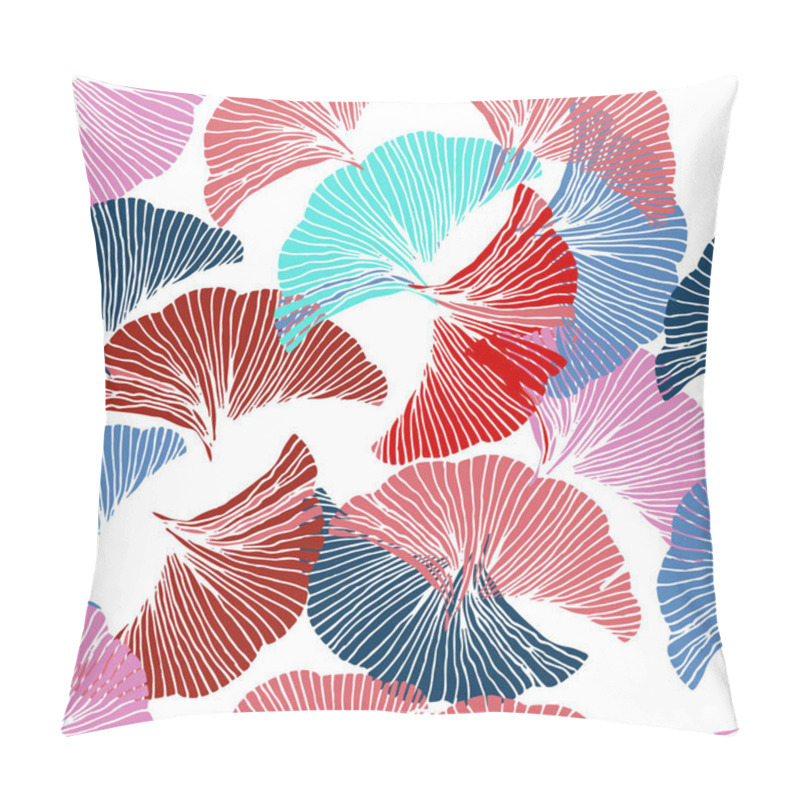 Personality  Hand Drawn Leaf Of Ginkgo Biloba.pattern Pillow Covers