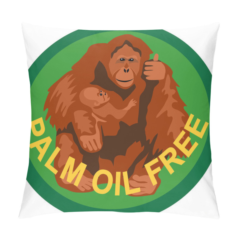 Personality  Palm Oil Free Label Pillow Covers