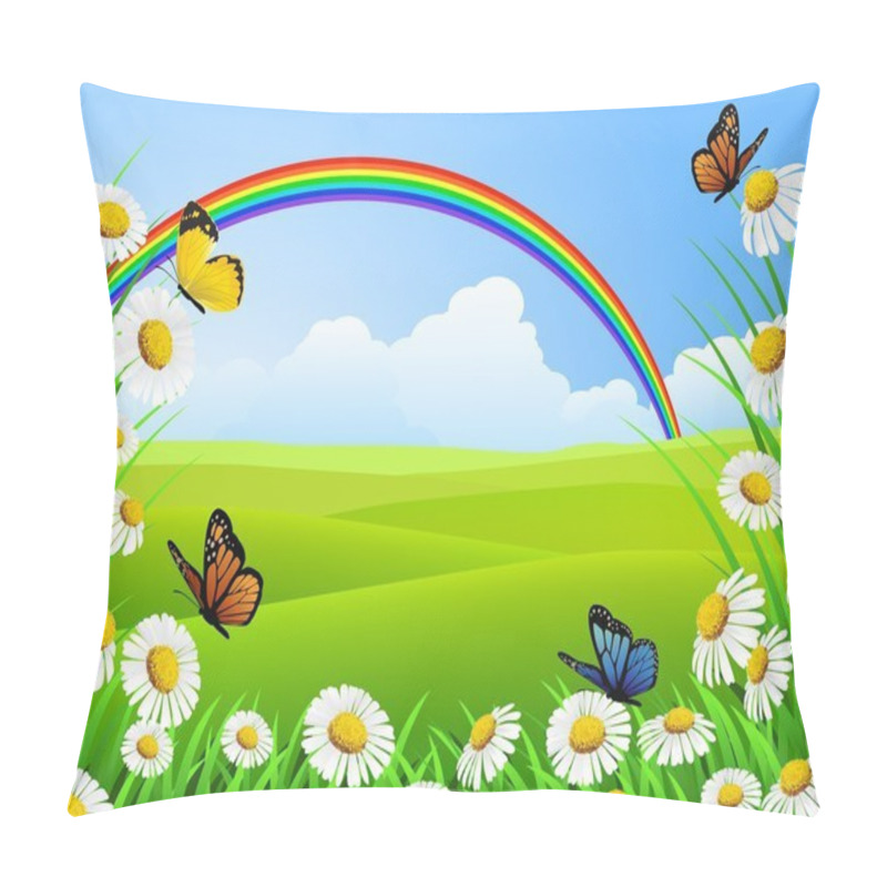 Personality  Nature Background Pillow Covers