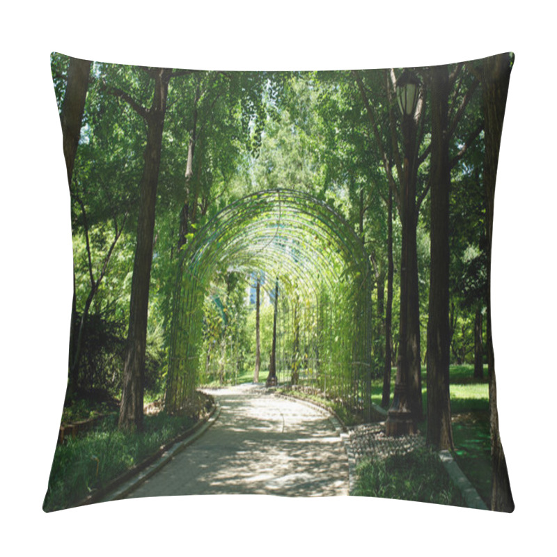 Personality  Yeouido Park In Seoul In Summer, South Korea Pillow Covers