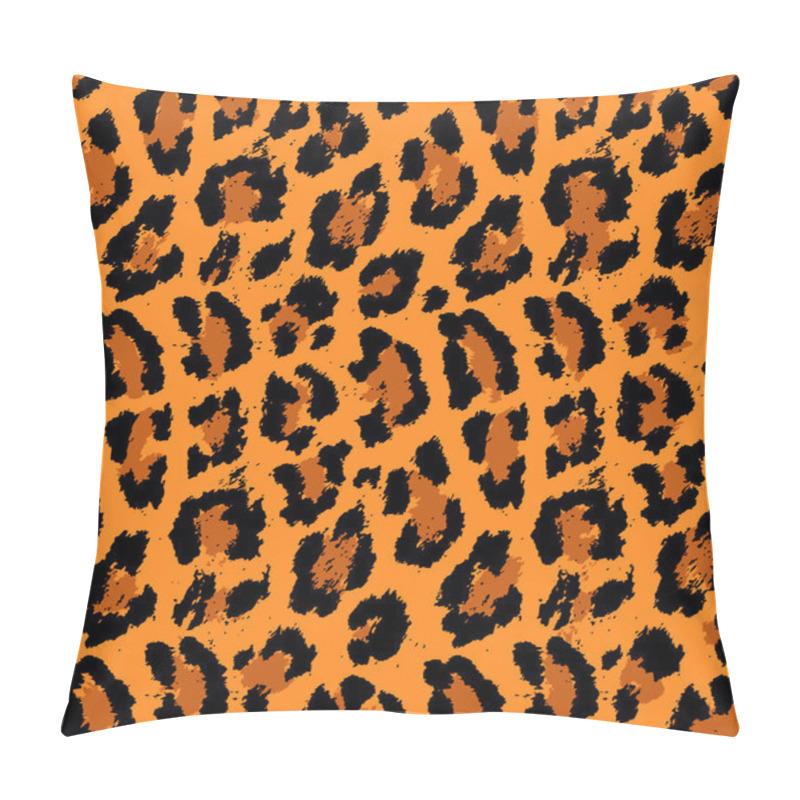 Personality  Leopard Skin Seamless Pattern Pillow Covers