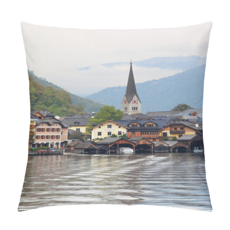 Personality  Hallstatt  At Sunset Pillow Covers