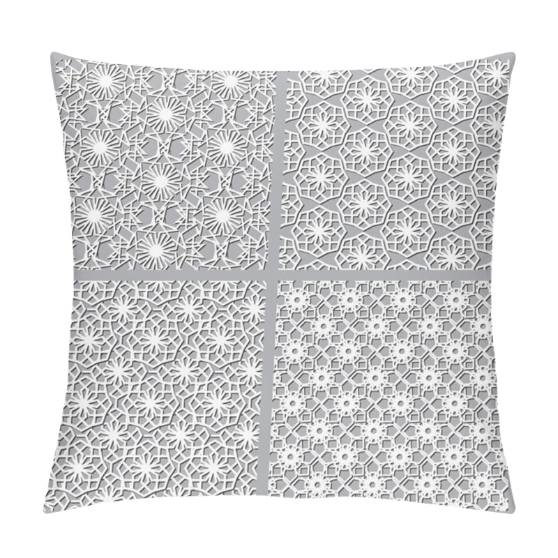 Personality  4  Differents Arabic Pattern Pillow Covers