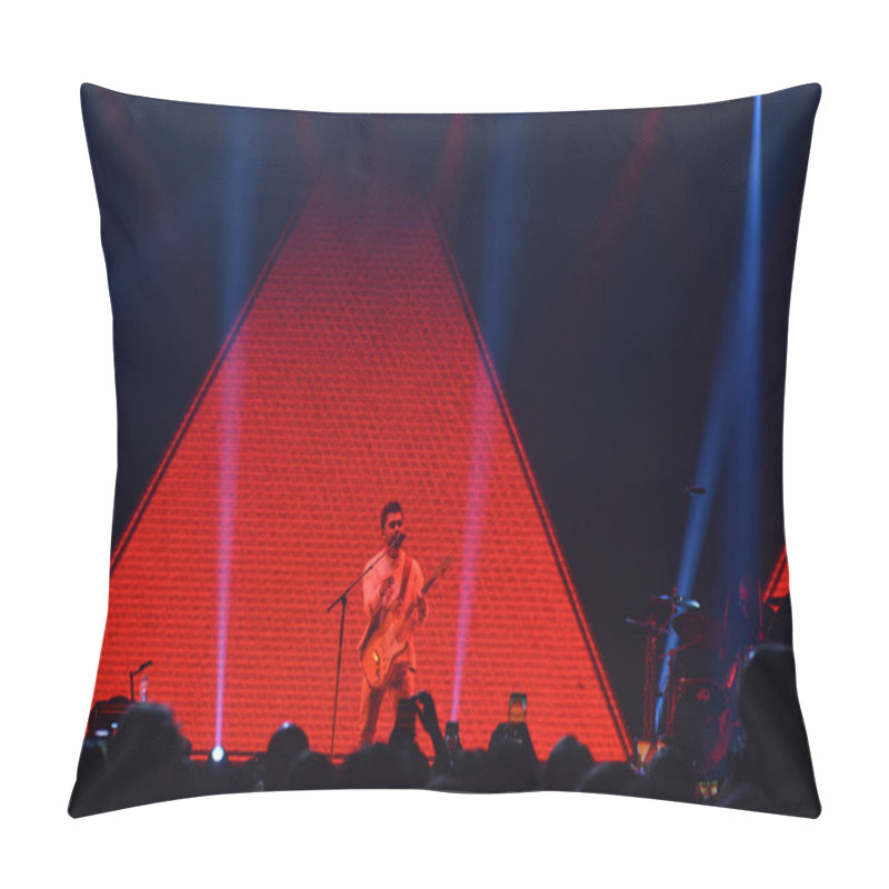 Personality  Juanes In Concert At The Amway Center In Orlando Florida On Apri. 20, 2018 Pillow Covers