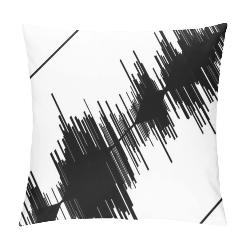 Personality  Seismic Diagram Pillow Covers