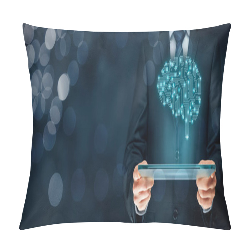 Personality  Artificial Intelligence Concept Pillow Covers