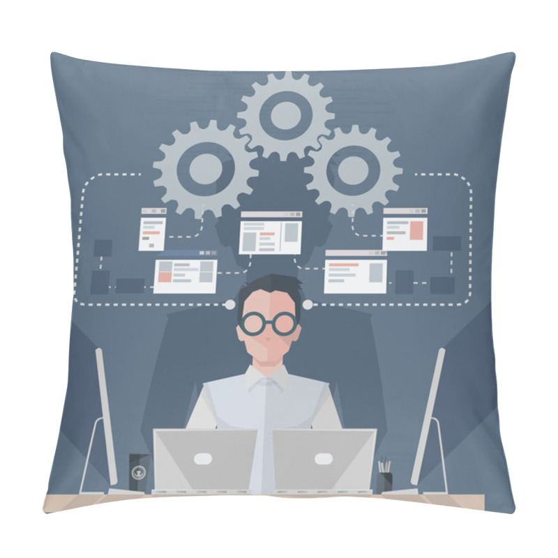 Personality  Software Engineer Pillow Covers