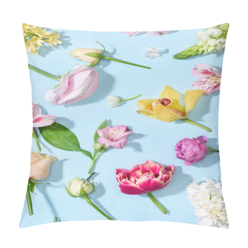 Personality  Beautiful Blooming Flowers Pillow Covers