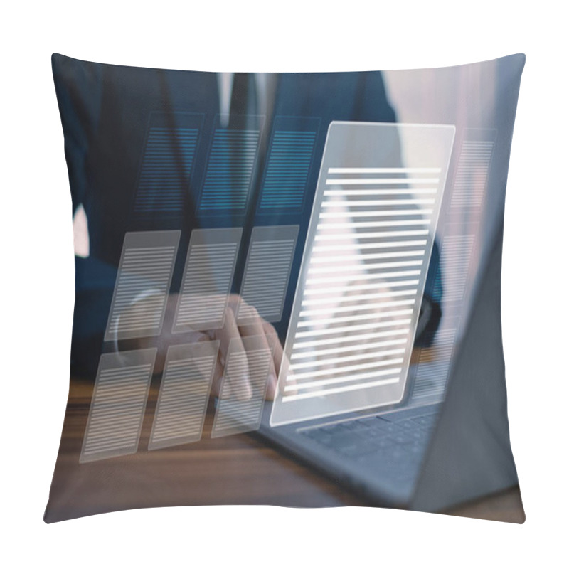 Personality  Digital Document Management Systems Allow Users To Securely Organize, Access, And Share Files Efficiently In A Virtual Environment. Pillow Covers