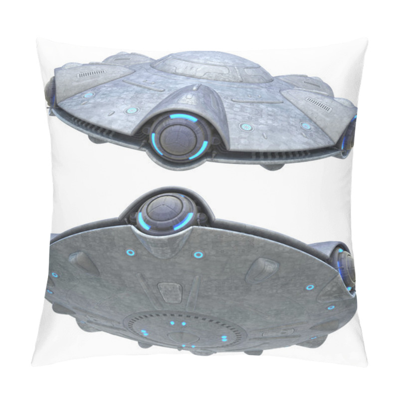 Personality  Flying Saucer  Pillow Covers