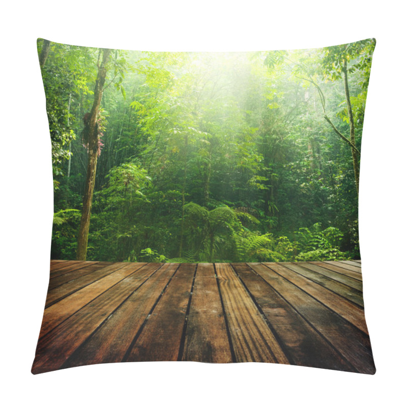 Personality  Green Forest. Pillow Covers