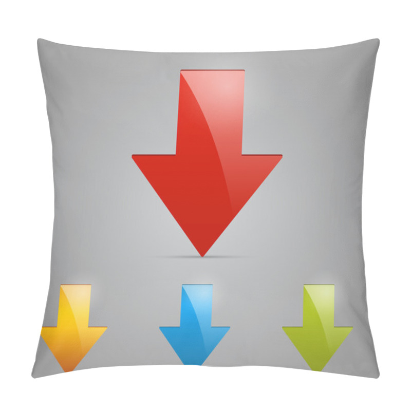 Personality  Vector Design Of Arrows. Pillow Covers