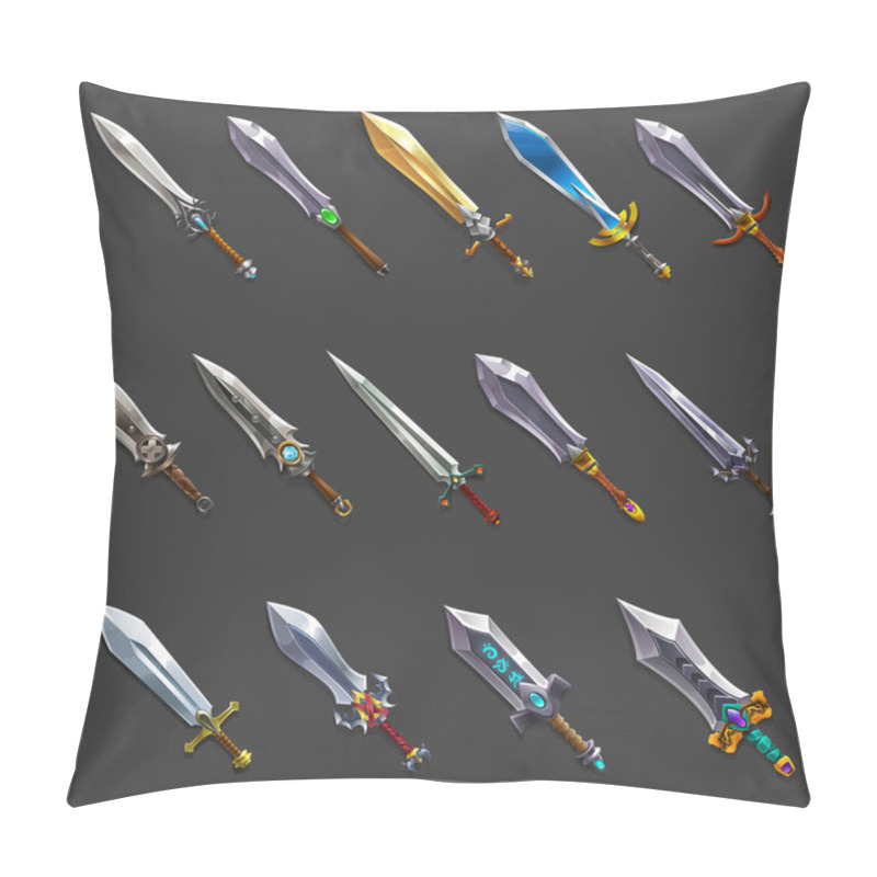 Personality  Collection Of Decoration Weapon For Games Pillow Covers