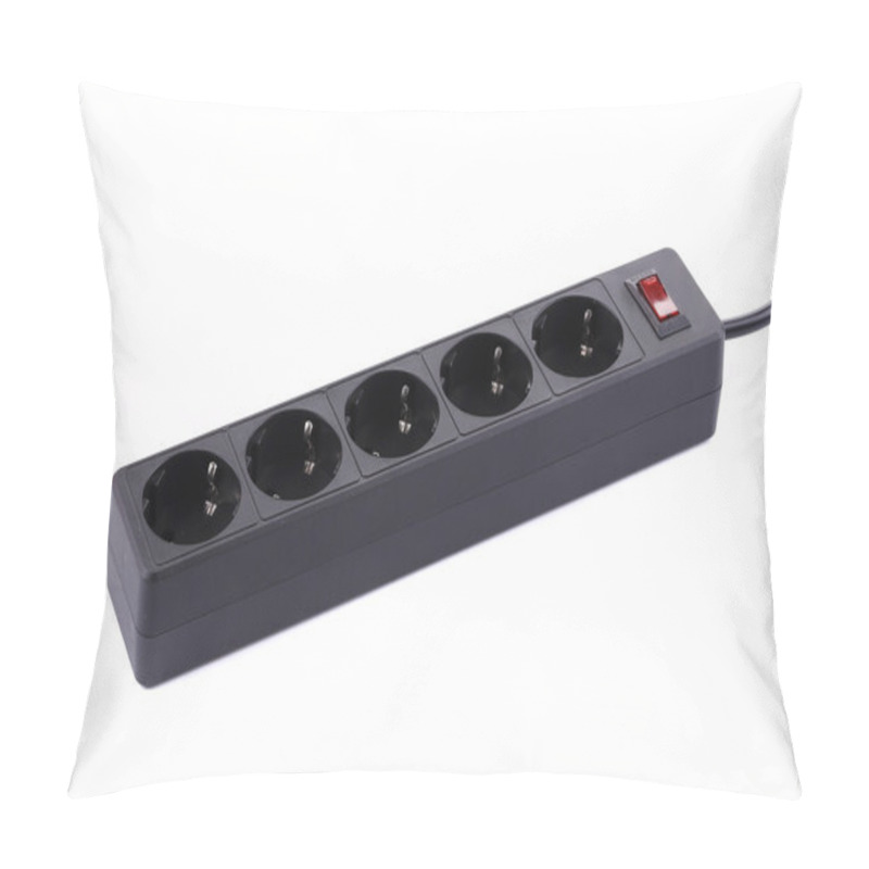 Personality  Black Power Surge. Pillow Covers