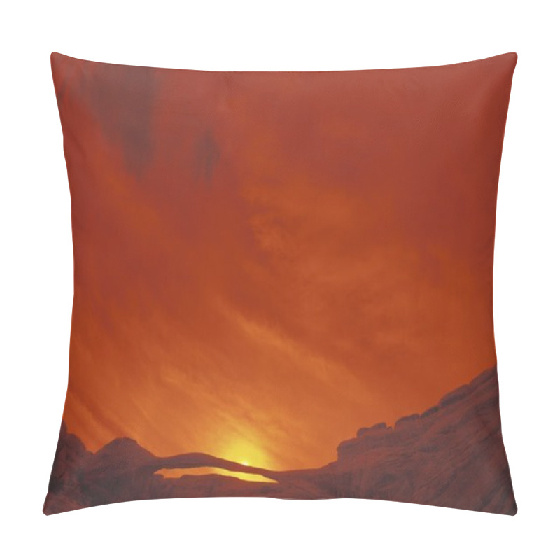 Personality  Arches National Park, Utah, Usa Pillow Covers