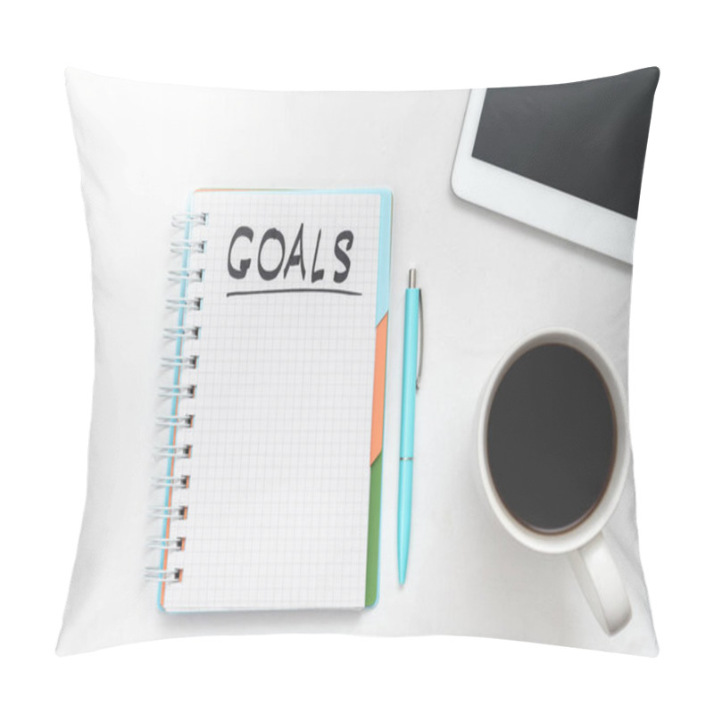 Personality  Business Career Growth Goals List Future Success Pillow Covers