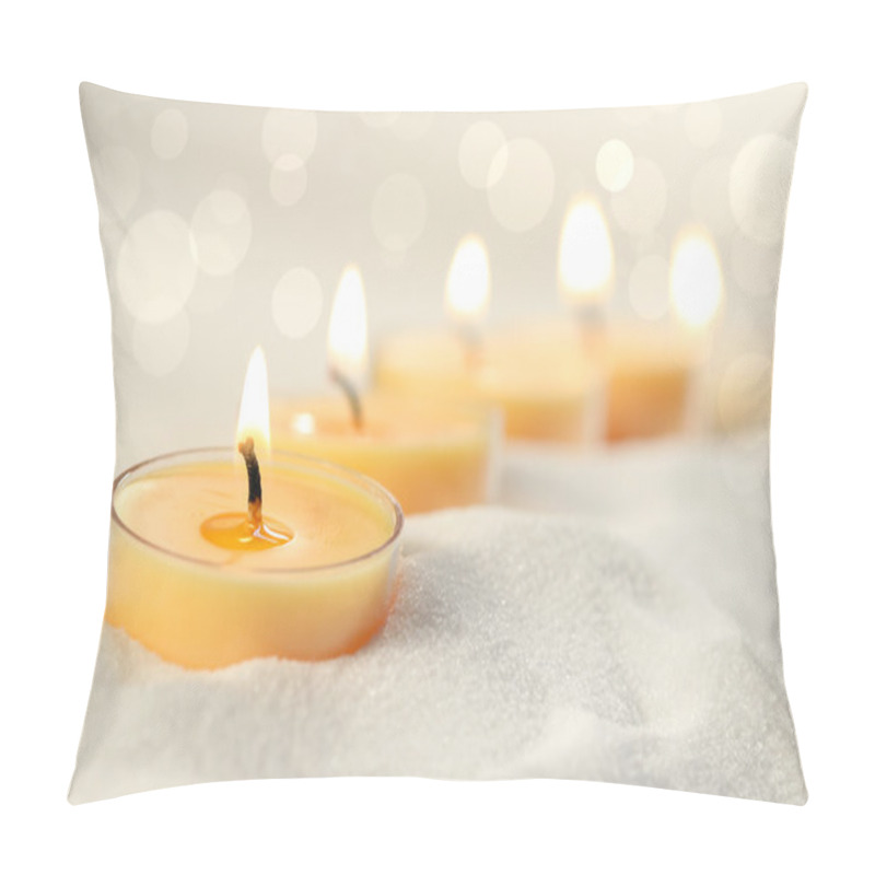 Personality  Votive Candles In Sand Pillow Covers