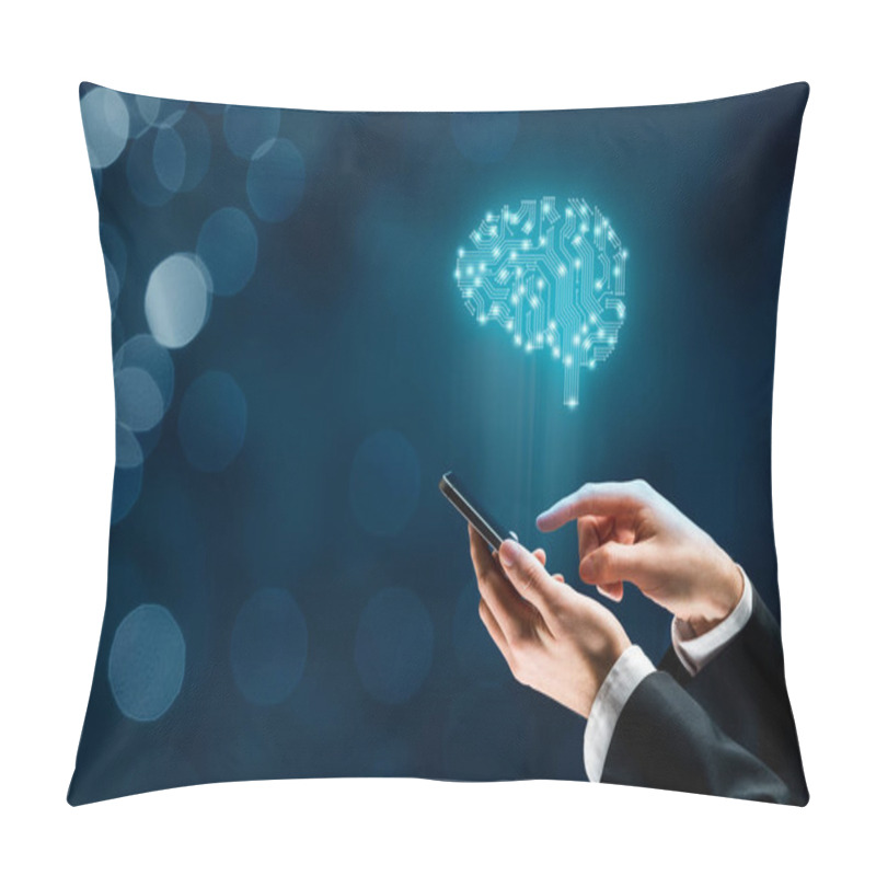 Personality  Artificial Intelligence Concept Pillow Covers