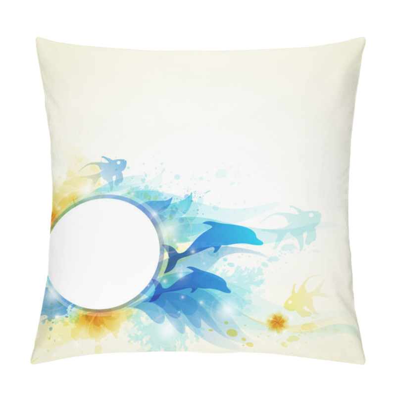 Personality  Abstract Summer Background Pillow Covers