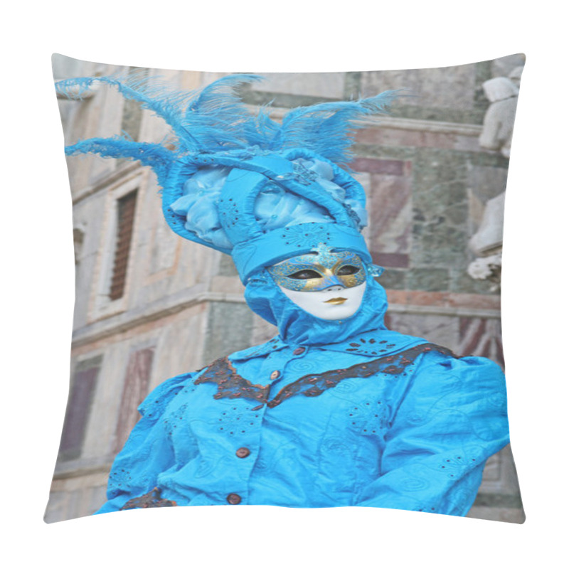 Personality  Masked Person In Venice Pillow Covers