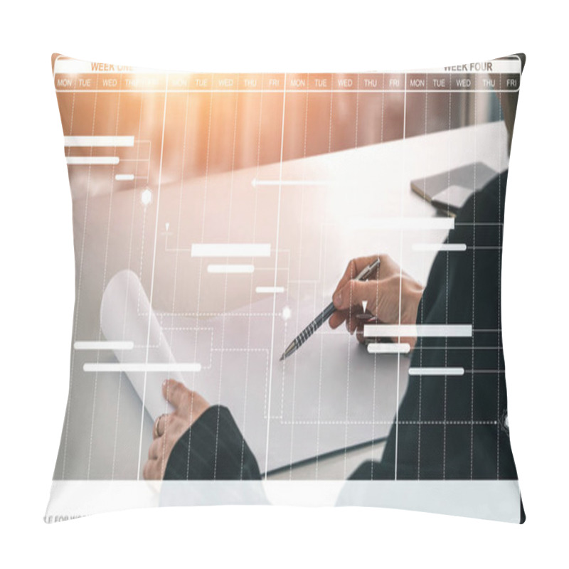 Personality  Schedule Business Planning And Project Management. Pillow Covers