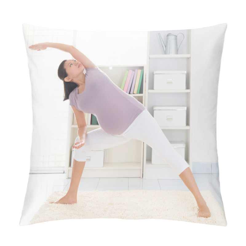 Personality  Maternal Yoga At Home Pillow Covers