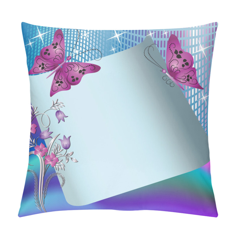 Personality  Magic Background With Paper Pillow Covers