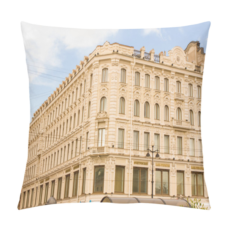 Personality  View Of A Street In St. Petersburg . Pillow Covers