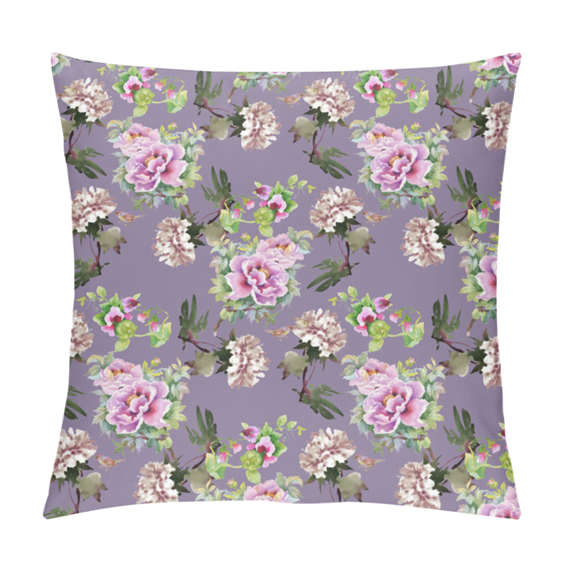 Personality  Summer Texture With Flowers Pillow Covers