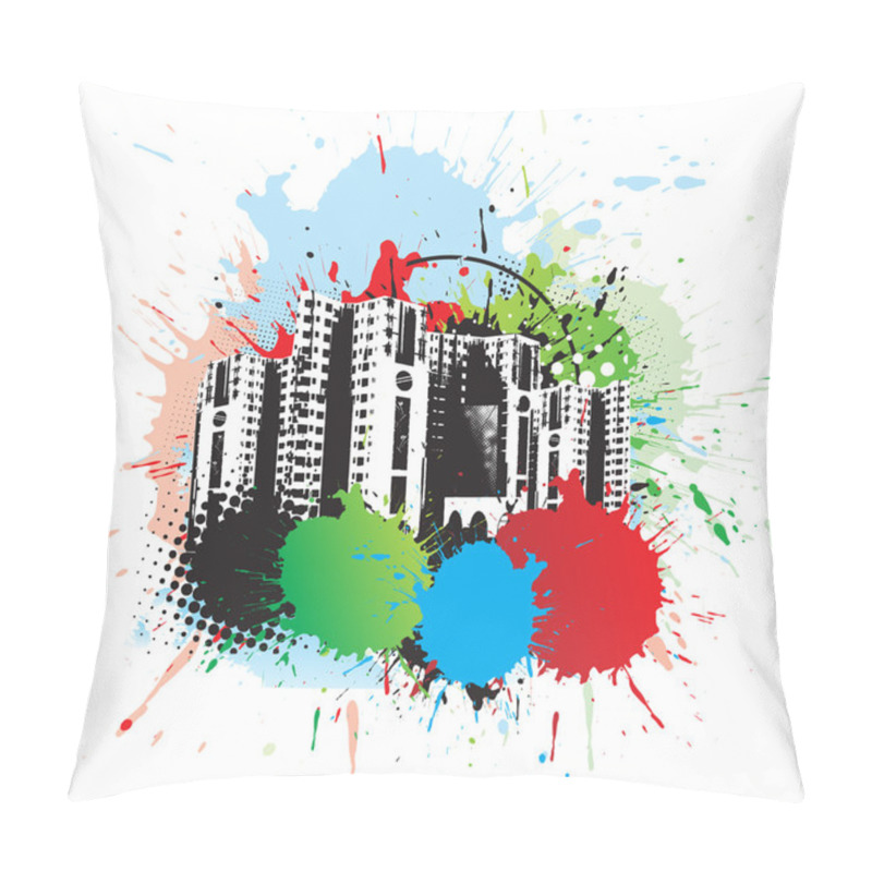 Personality  Abstract Urban City Pillow Covers