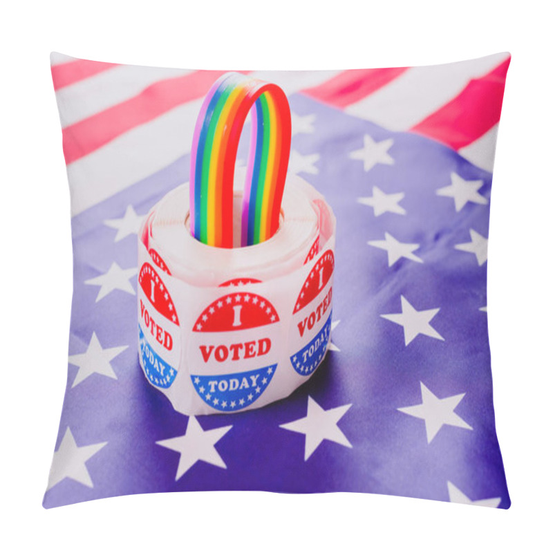 Personality  Concept Of Vindication Of Gay Rights To American Politicians In  Pillow Covers