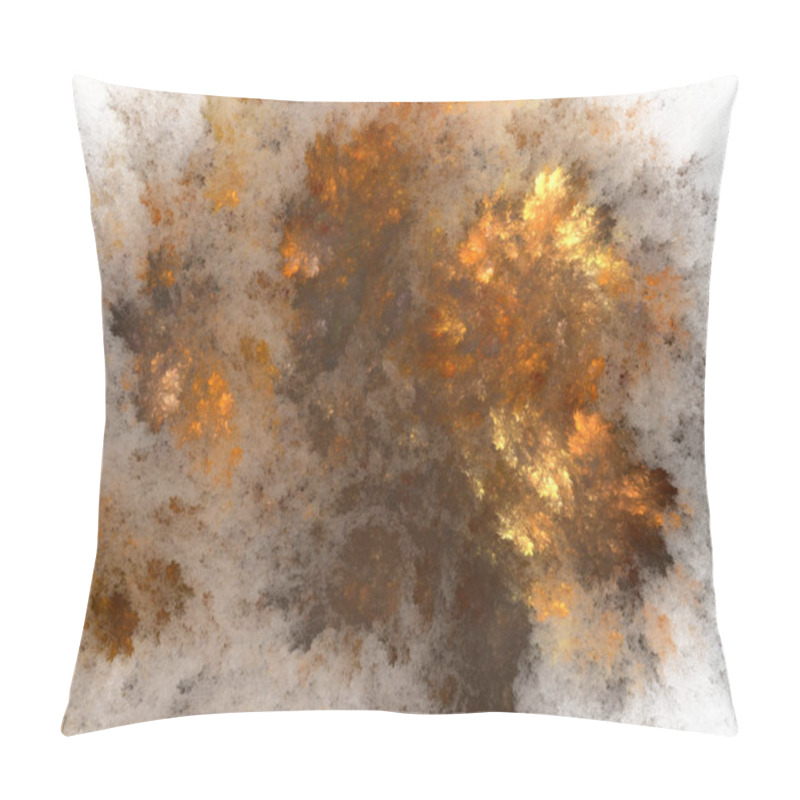 Personality  Gold Explosion Fractal Sparkle Texture Effect Pillow Covers